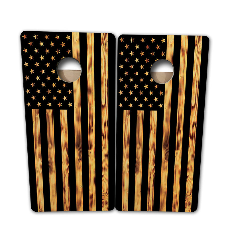 Vacation Boards 16" by 32" - Burnt Flag Design 18mm(3/4″) Baltic Birch!
