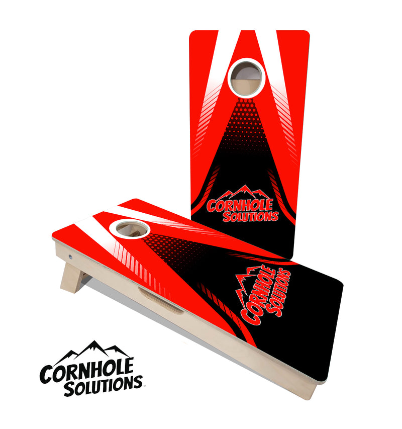 Vacation Boards 16" by 32" - Red and Black CS Design 3/4″ Baltic Birch