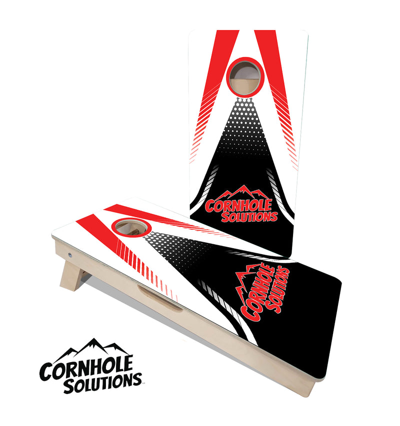 Vacation Boards 16" by 32" - Red and Black CS Design 18mm(3/4″) Baltic Birch!